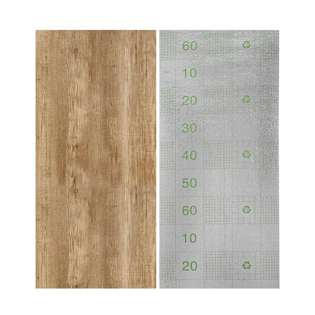 Самоклеящаяся виниловая плитка Sticker Wall Sticker Wall в рулоне 600х3000х2мм Ясень 1002-7-матовый SW-00001177 - фото 4