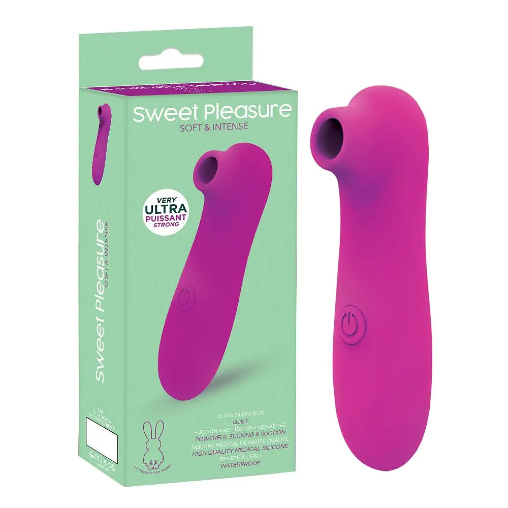 Вакуумний стимулятор клітора Sweet Pleasure Violet (фіолетовий) - фото 4