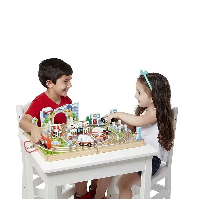 Деревянный футляр Melissa&Doug Город (MD30141) - фото 6