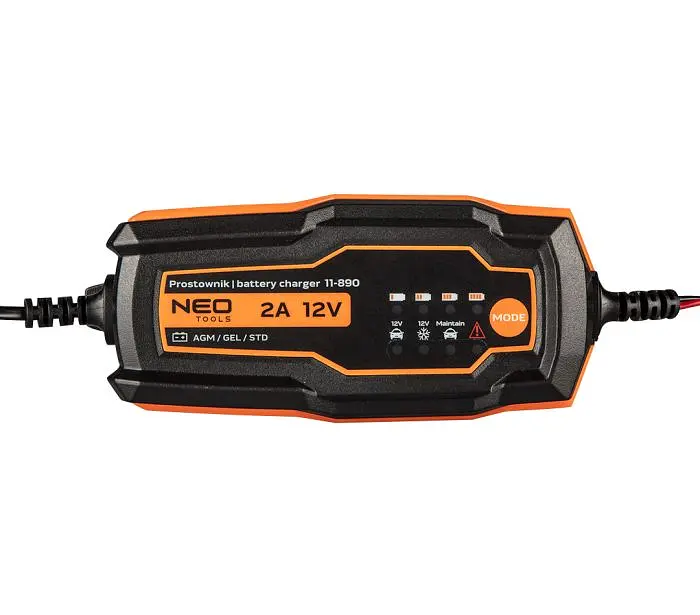 Зарядное устройство для 2А/35Вт 4-60А·ч для STD/AGM/GEL Neo Tools avt0001187 - фото 4