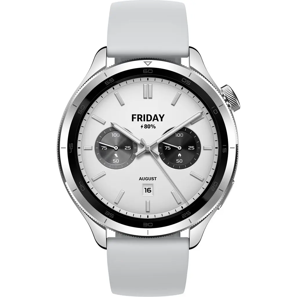 Смарт-часы Xiaomi Watch S4 Silver (BHR9195GL) [129426] - фото 3