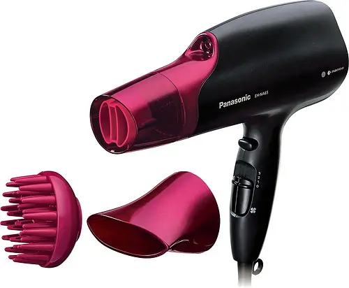 Фен 2000Вт, 4 режими, дифузор, іоніз-я, хол. обдув, чорно-рожевий Panasonic teh0017447 - фото 6