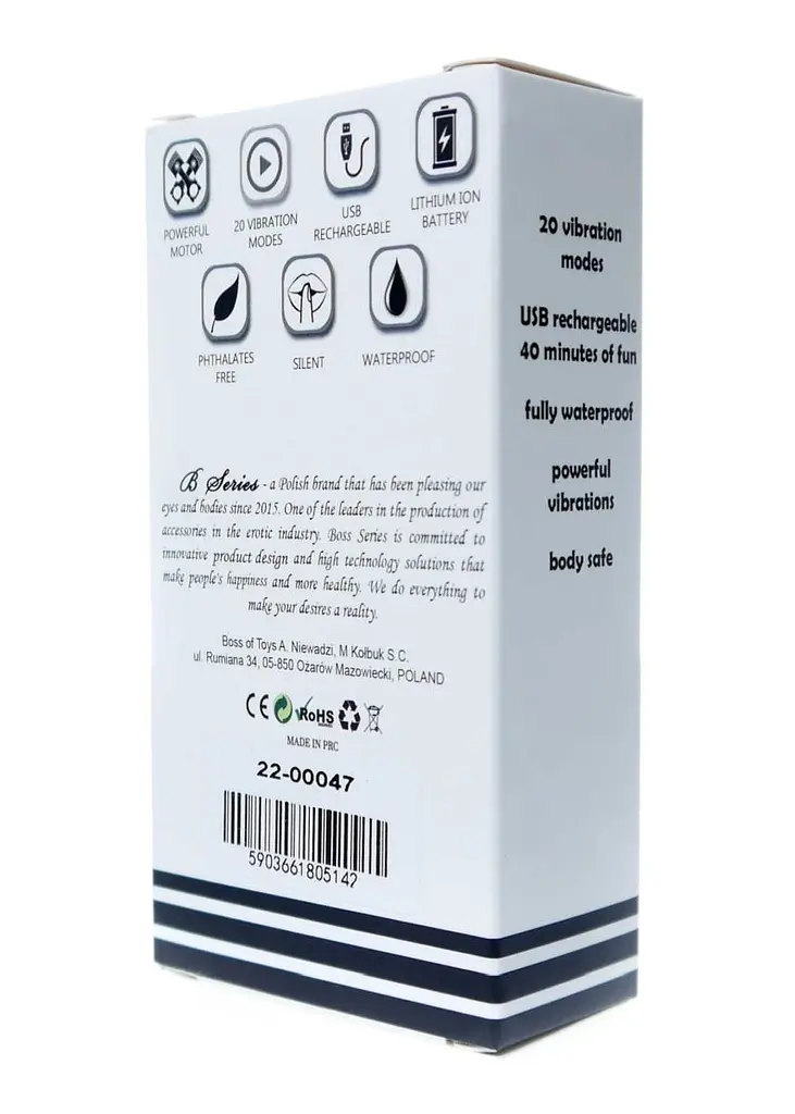 Міні-вібратор Rechargeable Powerful Bullet Vibrator Silver - фото 6