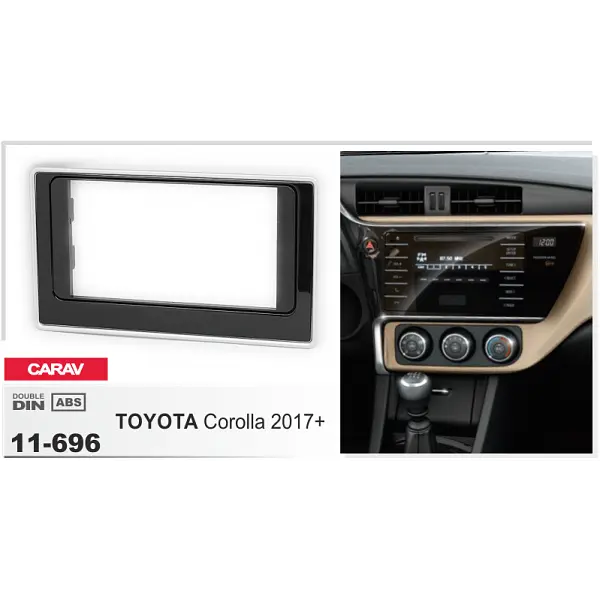 Перехідна рамка Toyota Auris, Corolla Carav 11-696 - фото 4