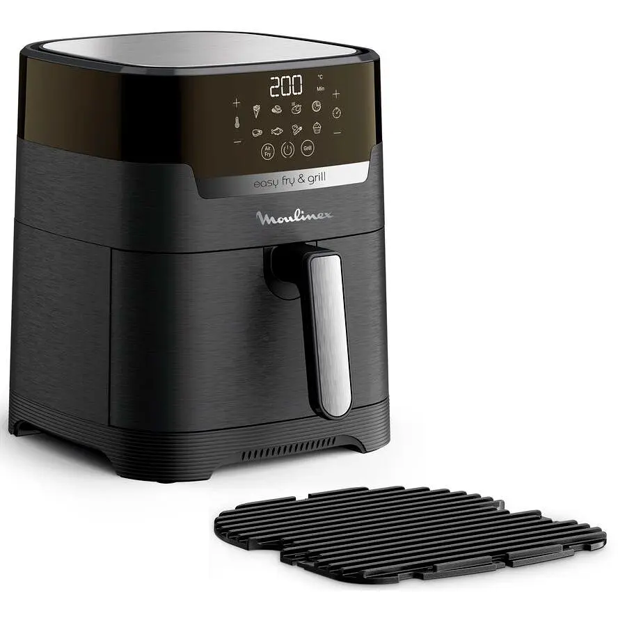 Мультипіч Moulinex EasyFry&Grill Precision 1550 Вт чорна (EZ505810) - фото 2