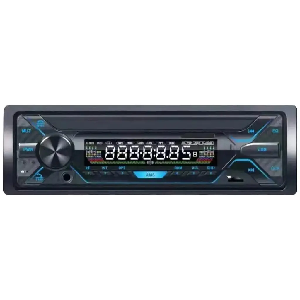 Автомагнітола RGB Technology 5258BT F-157 Bluetooth USB TF AUX Радіо 60Wx4, 7 кольорів підсвічування чорна - фото 2