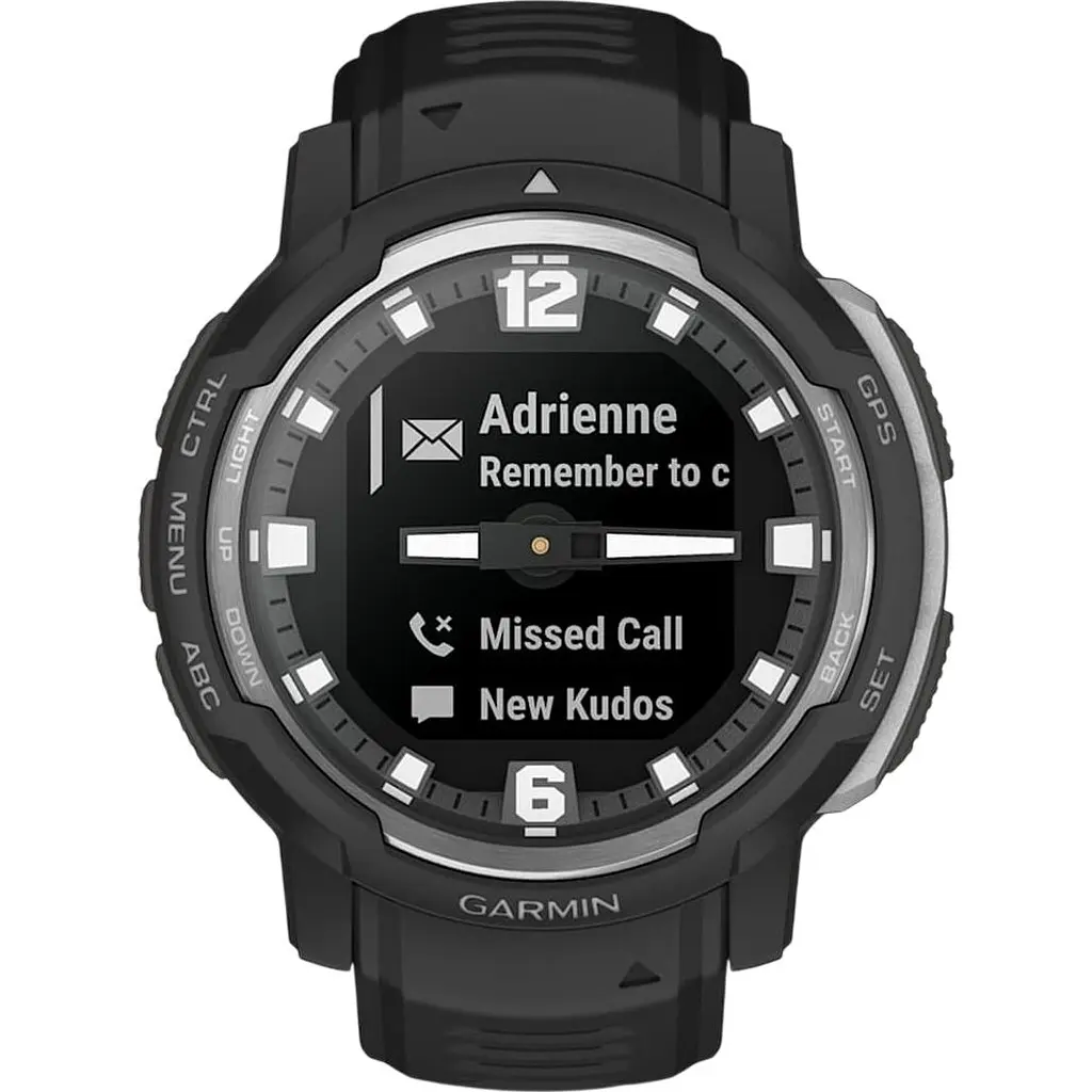 Смарт-годинник Garmin Instinct Crossover Standard Edition Black (010-02730-13/03) [171556] - фото 7