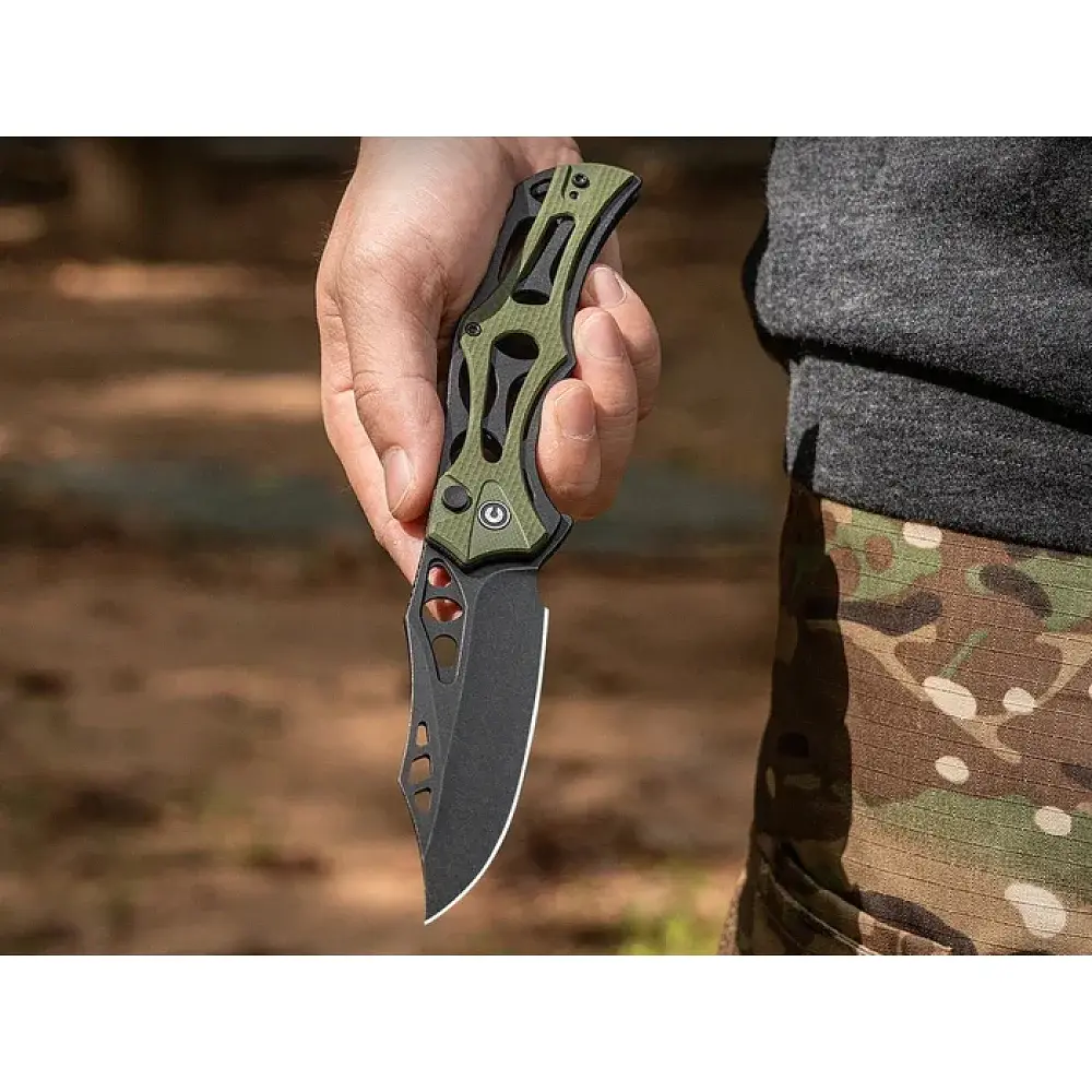 Ніж Civivi Biophase Black Green - фото 5