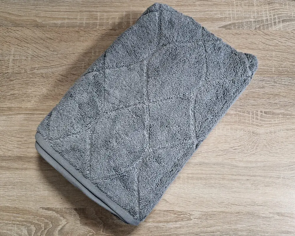 Набір турецьких махрових рушників Cestepe MicroCotton Premium 3 штуки 70x140 Voli 2 щільність 600 г/м2 - фото 7