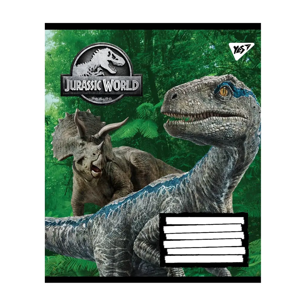 Зошит Yes А5 Jurassic World. Genetic Failure 24 аркуша лінія (765410), в асортименті - фото 3