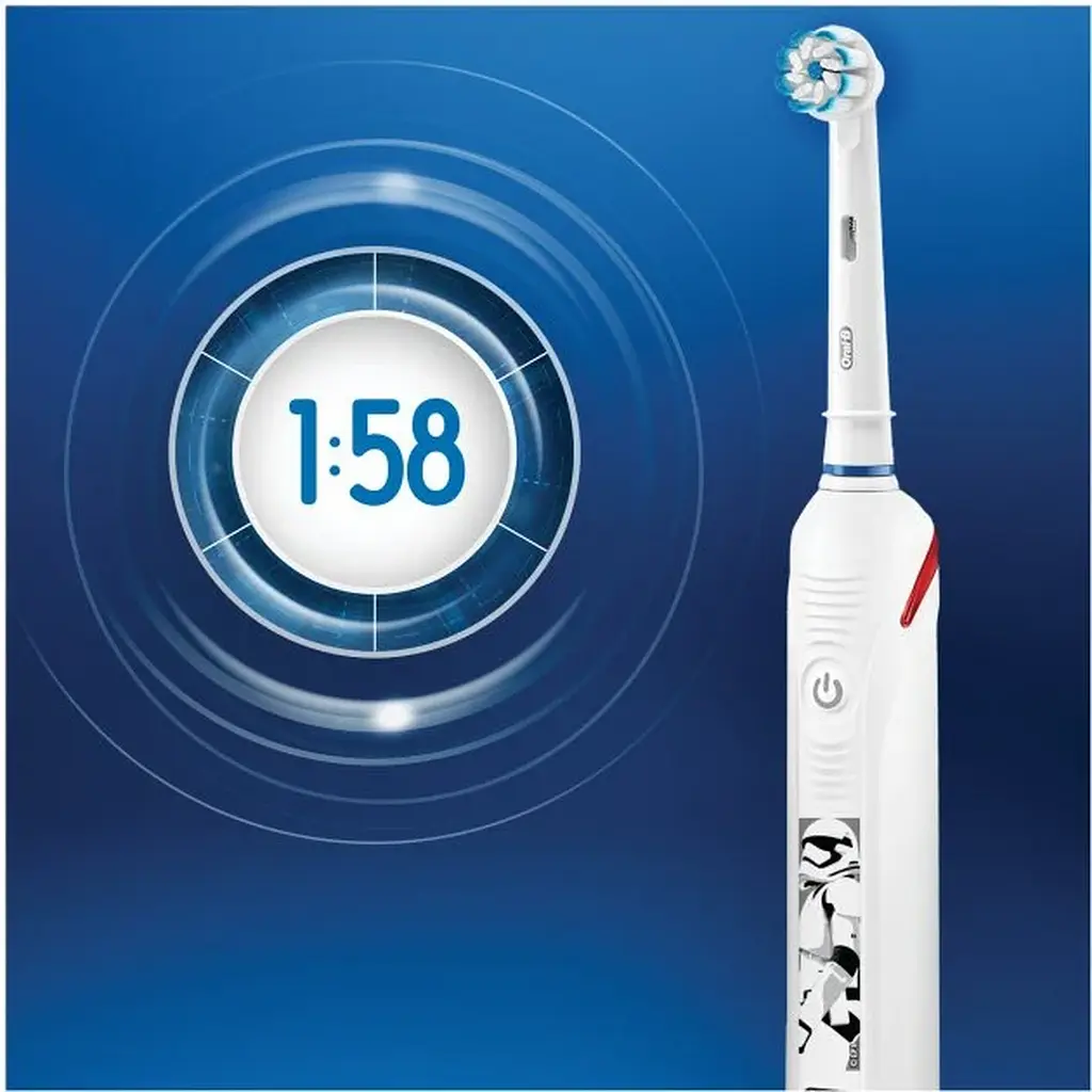 Електрична зубна щітка Oral-B Braun Junior Strar Wars D505.513.2K - фото 5