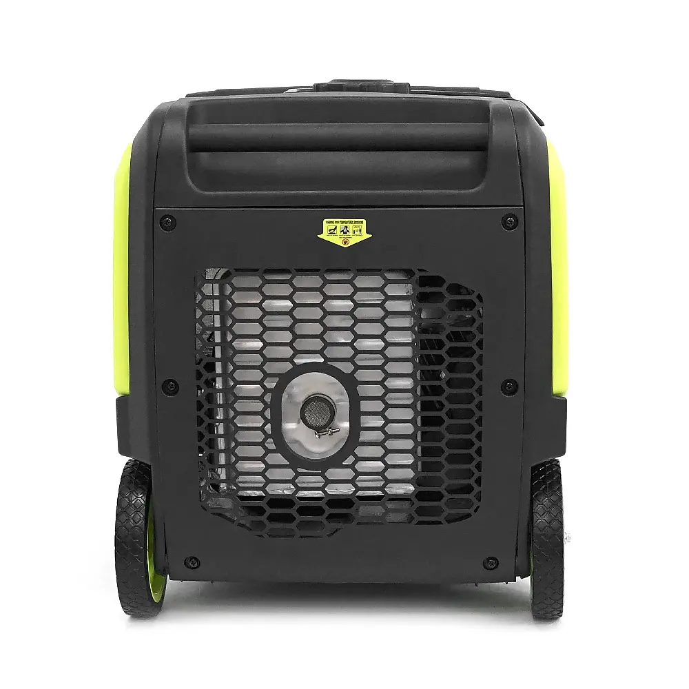 Генератор інверторний БЕНЗИНОВИЙ GENPOWER GBG 60IES 4.8kW (6kVA), однофазний, 230V, 50Hz, DC12V. об'єм 15.0л. витрата 0,374Lt/kWt.стартер (без АКБ), 465*445*505mm. 30кг. - фото 3