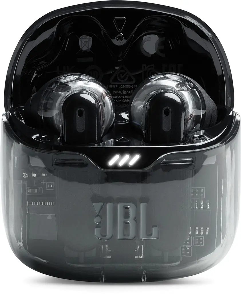 Наушники JBL Tune Flex Ghost Edition Black (JBLTFLEXGBLK) - фото 4