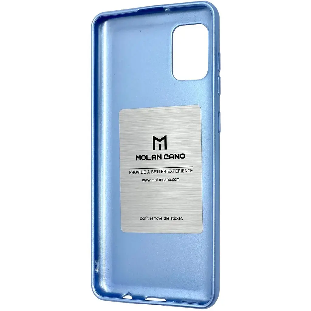 Чехол-накладка Molan Cano Silicone Jelly Case для Samsung A31 / A315 (2020) (blue) - фото 2