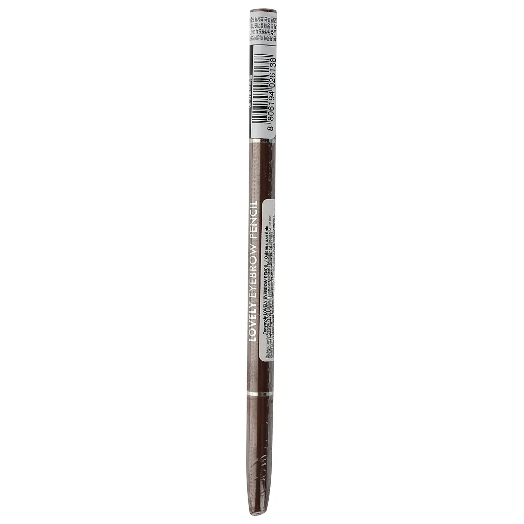 Олівець для брів Tony Moly Lovely Eyebrow Pencil Latte Brown тон 06, 1 г - фото 2