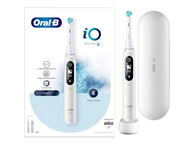 Електрична зубна щітка ORAL-B IO 6 Series White (80351696) - фото 2