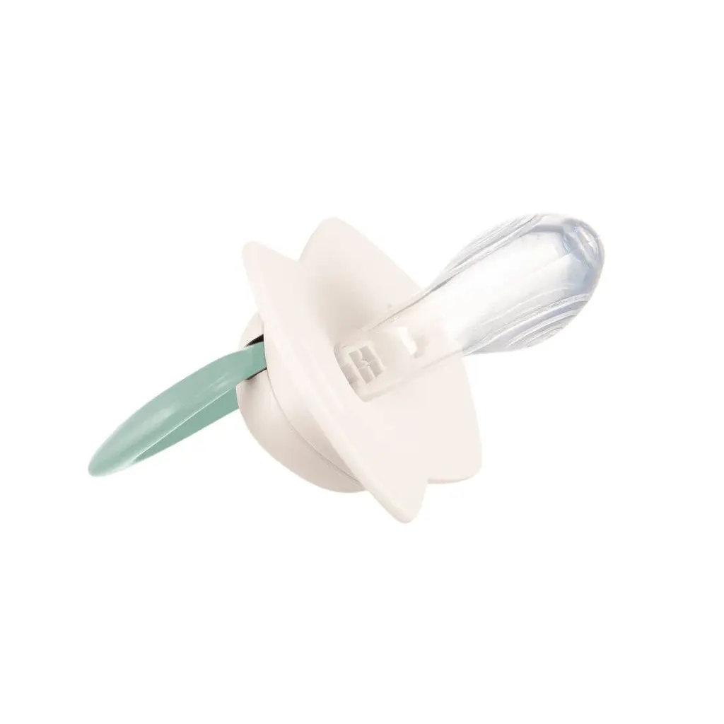 Силіконова симетрична пустушка Canpol babies Pure Color, бежевий, 6-18 міс., 2 шт. (22/645_bei) - фото 4