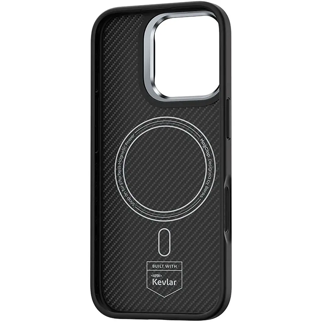 Чохол Benks ArmorPro Kevlar Case 600D MagSafe для Apple iPhone 16 Pro Max Black (6948005905002) [135011] - фото 3