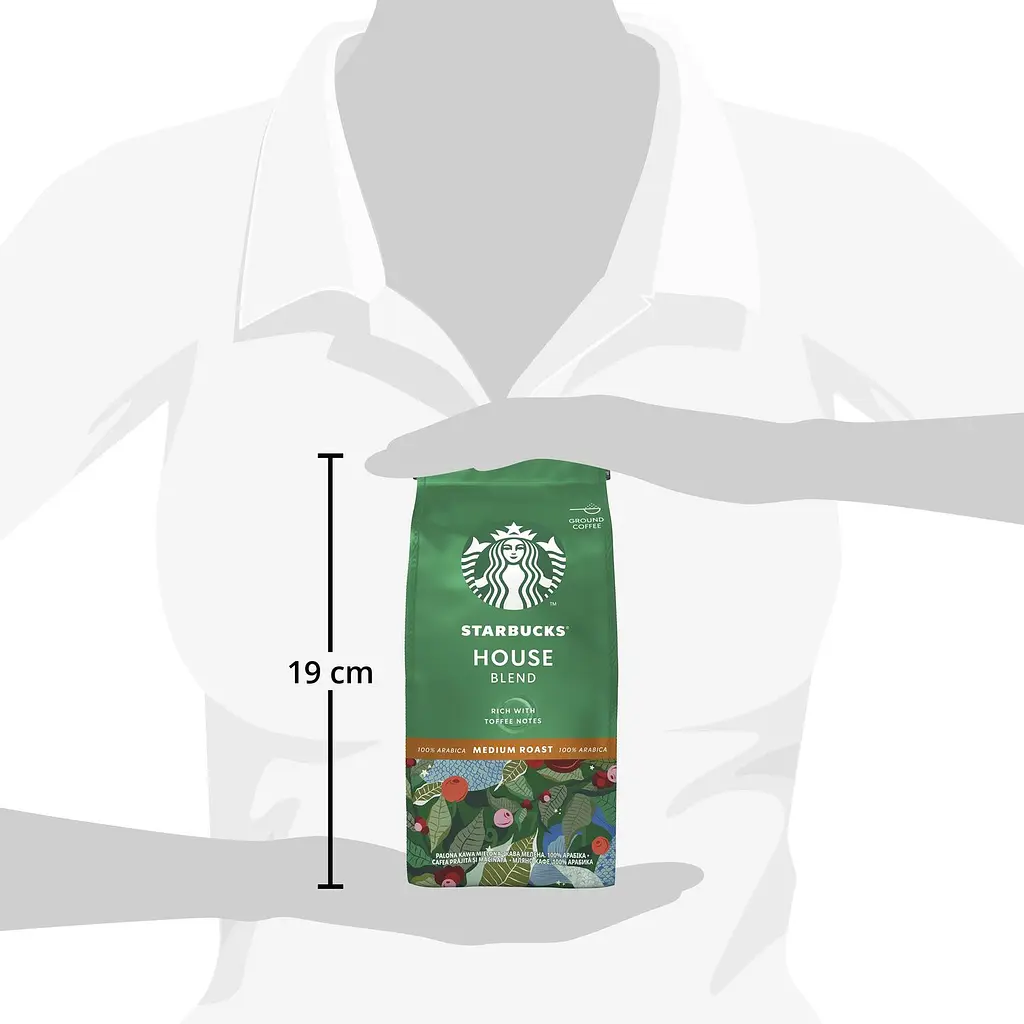 Кофе молотый Starbucks House Blend арабика 200 г - фото 4