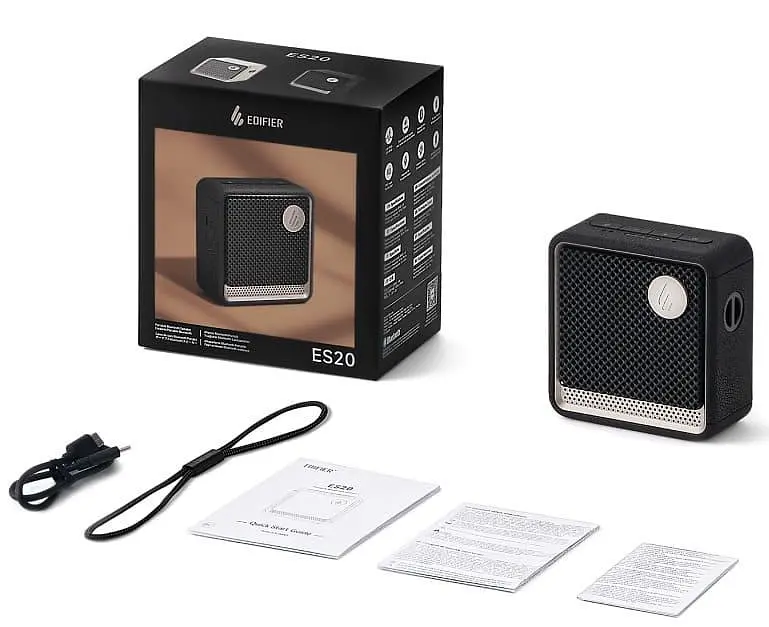 Портативна акустика Edifier ES20 Black (ES20Black) - фото 6