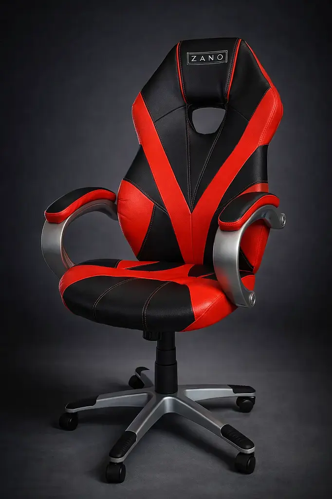 Комп'ютерне крісло ZANO RACER RED + оригінальний килимок для миші! - фото 2