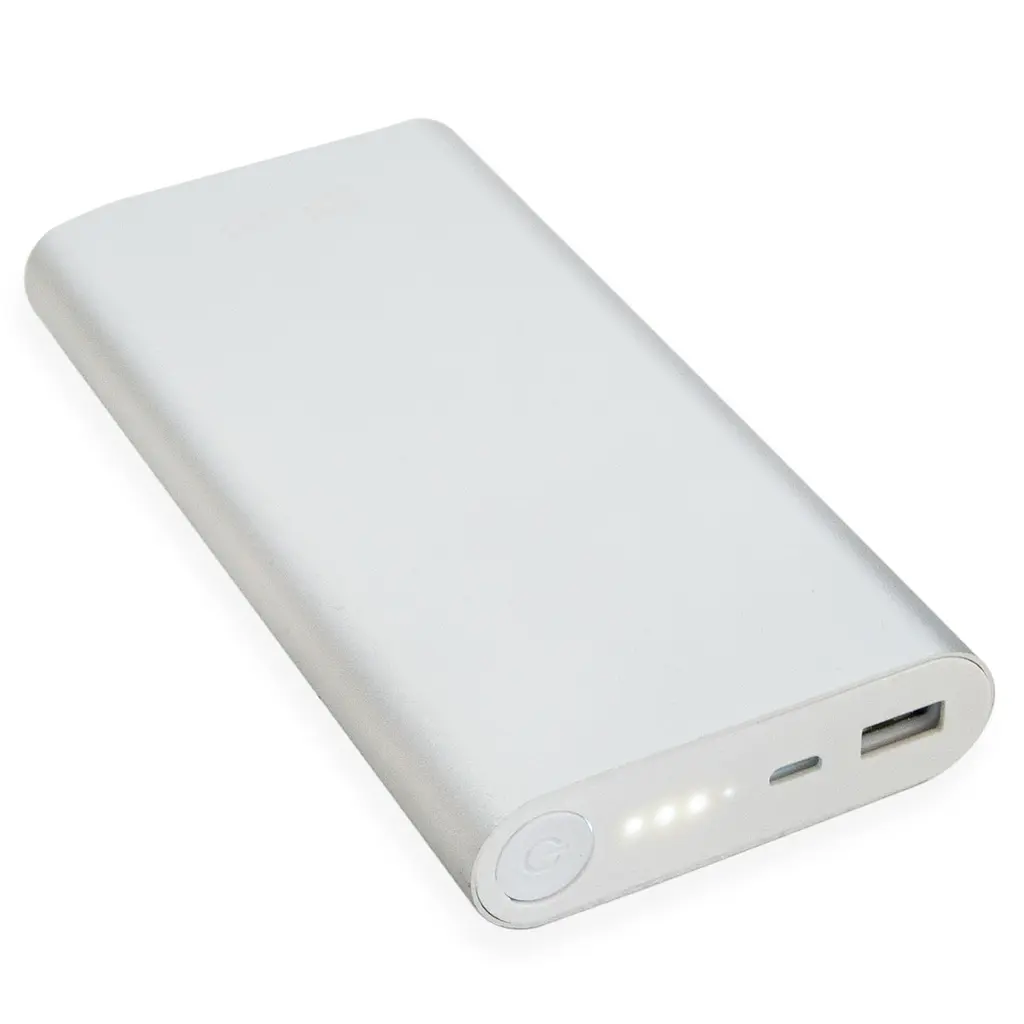 Повербанк для телефону 20800 mAh "MLpro 2642 Сріблистий", портативна зарядка переносна - powerbank