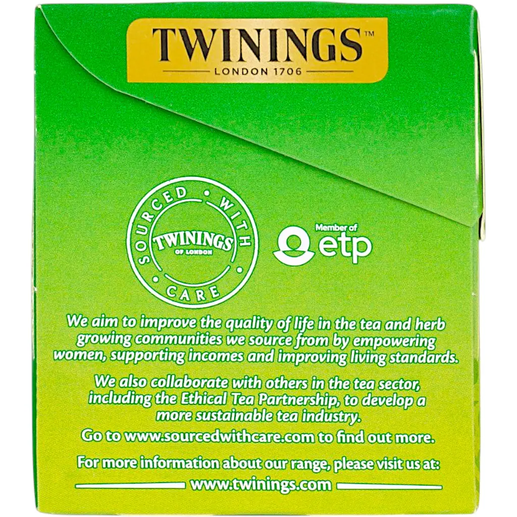 Чай Twinings зелений  в пакетиках 50 г (25 шт. х 2 г) - фото 5
