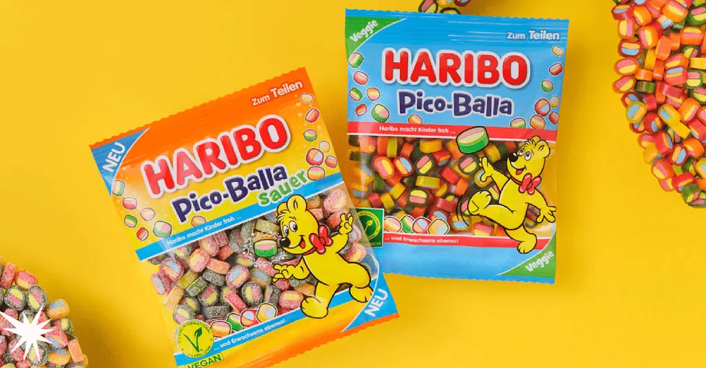 Жувальні цукерки Haribo Pico Balla Sour 160г - фото 6