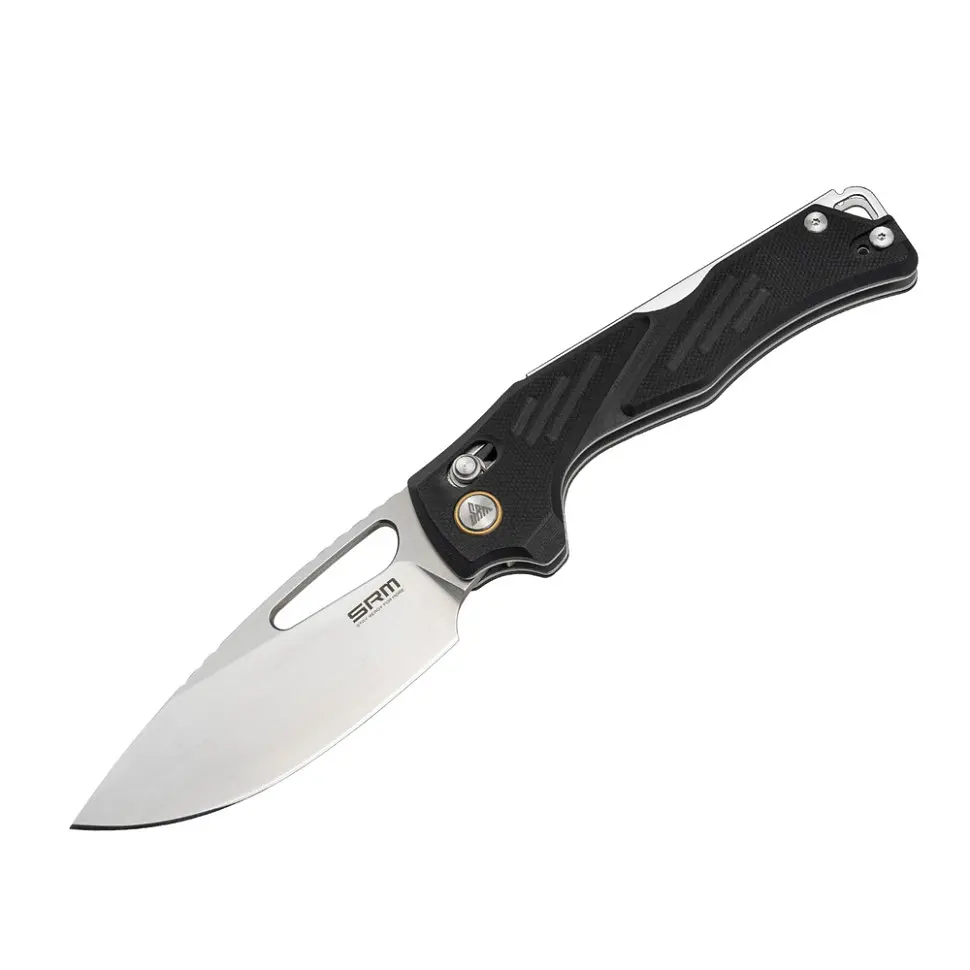 Ніж складаний туристичний SRM Mirage 239X-GB (9.2 см) 14C28N / G10 чорний - фото 12