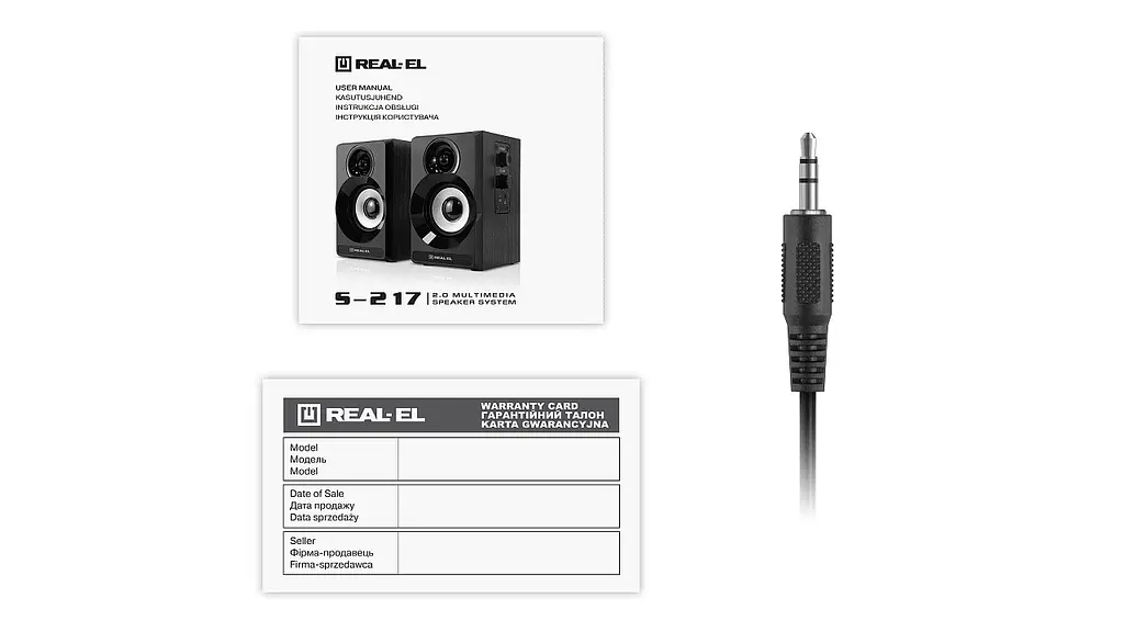 Акустична система Real-el S-217 Чорний - фото 8