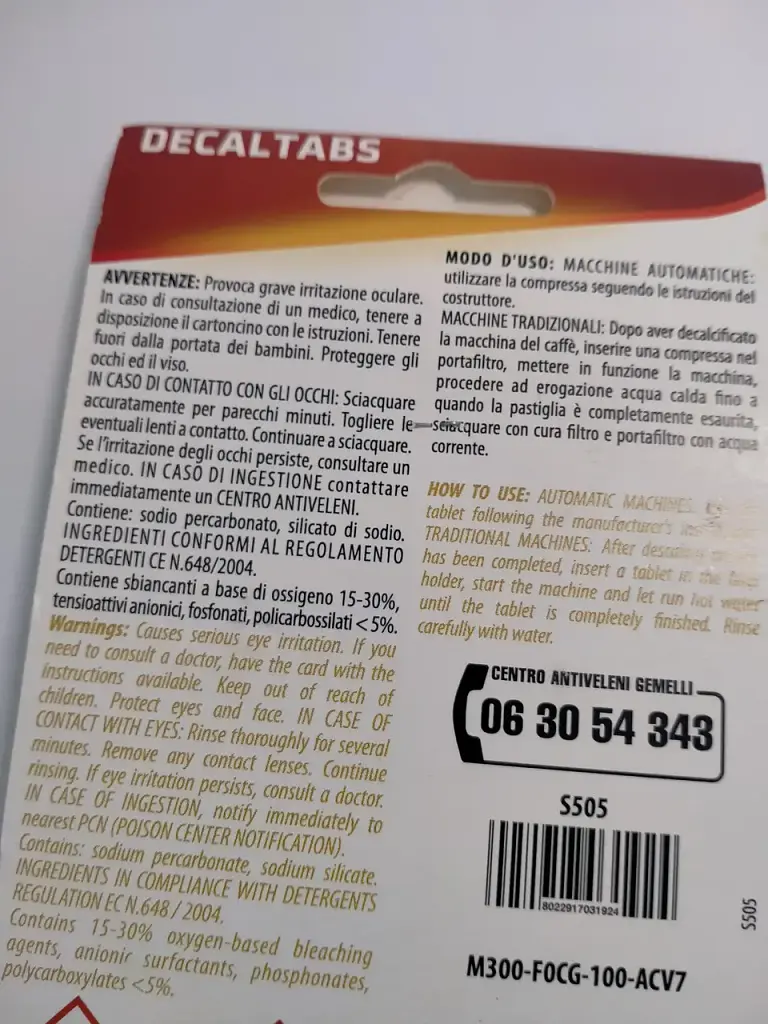 Таблетки Decaltabs Fiterhaus для чистки кофеварок 8 шт. - фото 5