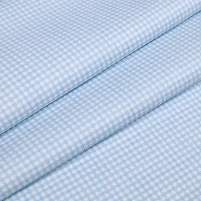 Дитяче простирадло Cosas Blue Check 110х160 см біло-блакитне (BlueCheck_110x160) - фото 7