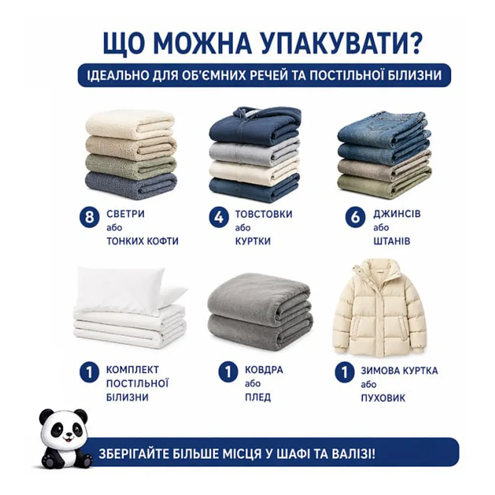 Вакуумний пакет Fabrika Panda Aroma 60 х 80 см (FK-HN006) - фото 4