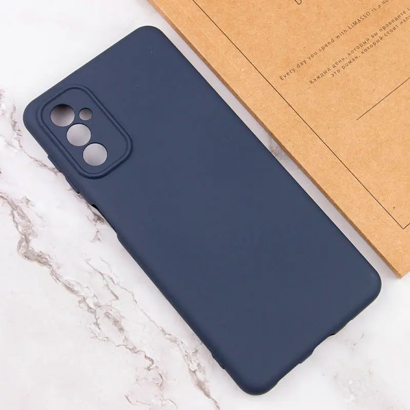 Чохол Epik Silicone Cover Full Camera для Samsung Galaxy A24 Navy Blue [87872] - фото 4