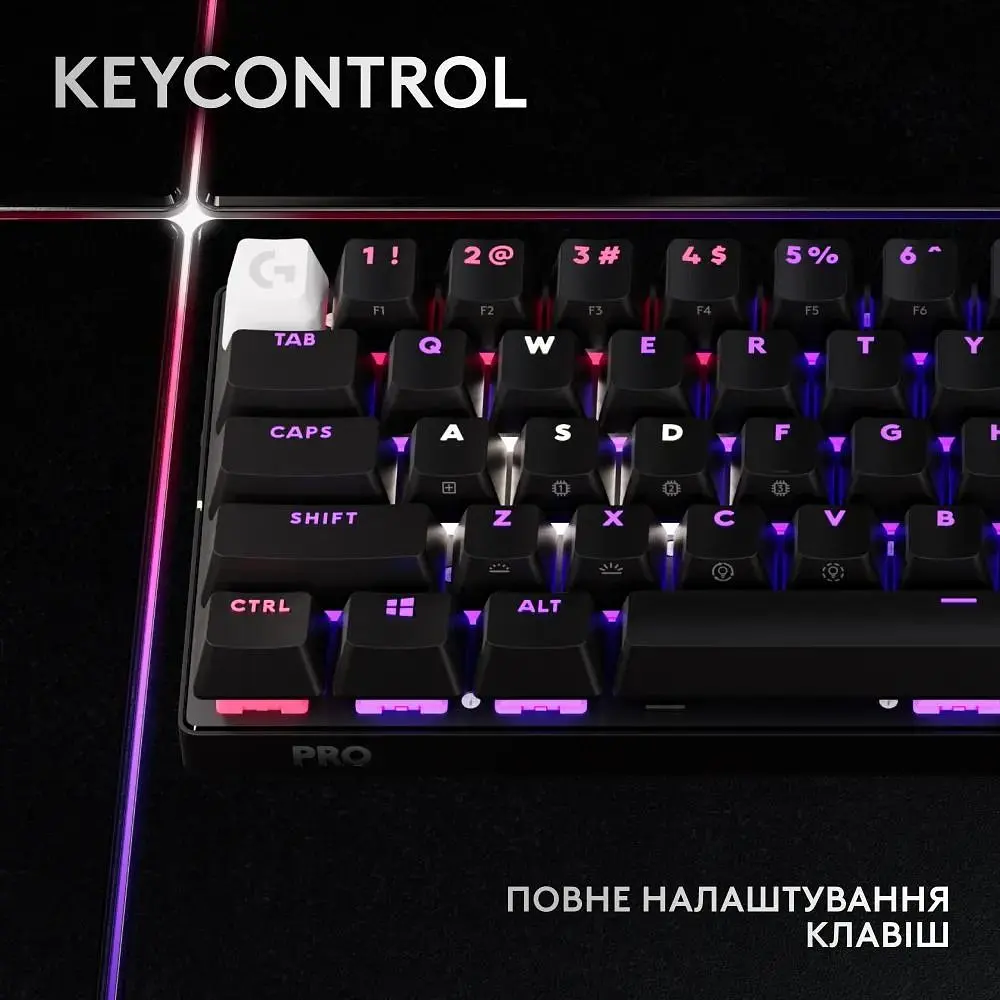 Клавіатура Logitech G Pro X 60 LightSpeed Black (920-011911) [107471] - фото 6