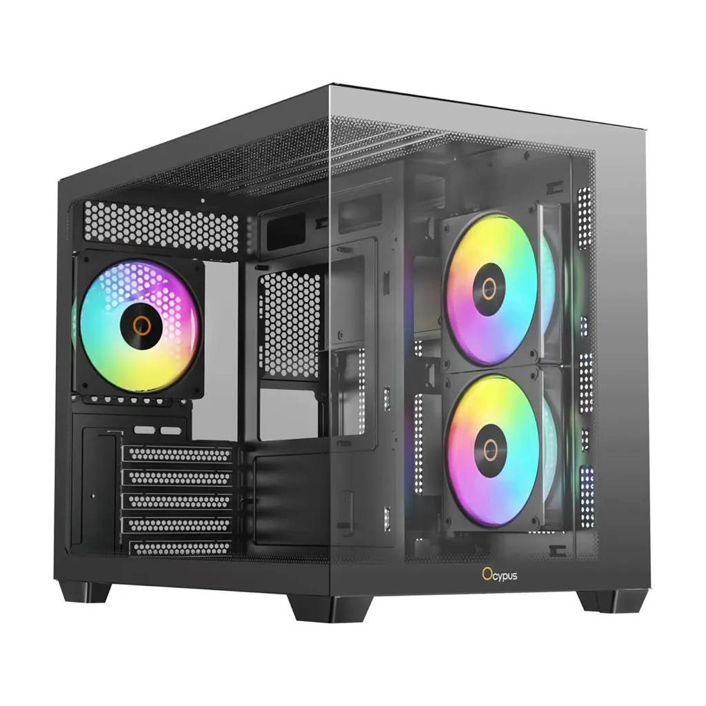Корпус для ПК OCYPUS GAMMA-C54-BKD300XX-GL