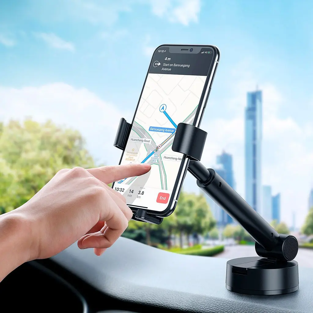 Автотримач Baseus Simplism Gravity Car Mount Holder (SUYL-JY01) [85332] - фото 7