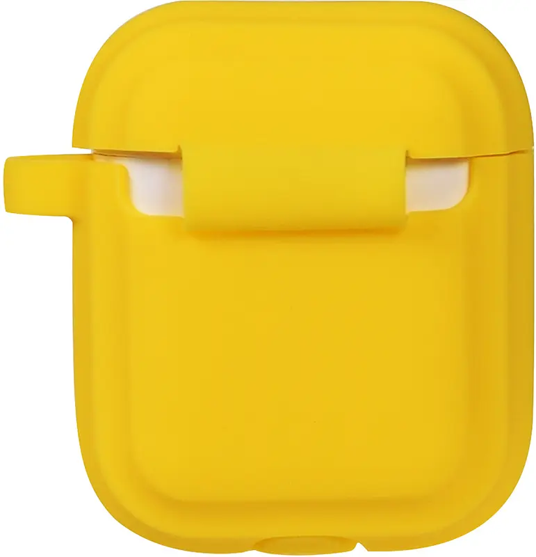 Кейс TOTO Plain Cover With Stripe Style Case AirPods Yellow - фото 2