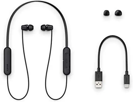 Навушники Sony WI-C200 Black (WIC200B.CE7) - фото 4