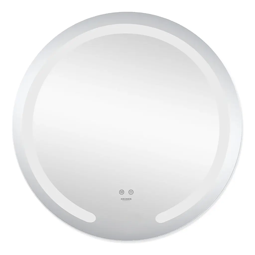 Дзеркало Kroner KRP Spiegel R1 - 6060 з LED-підсвічуванням та антизапітнінням CV030041, Білий - фото 4