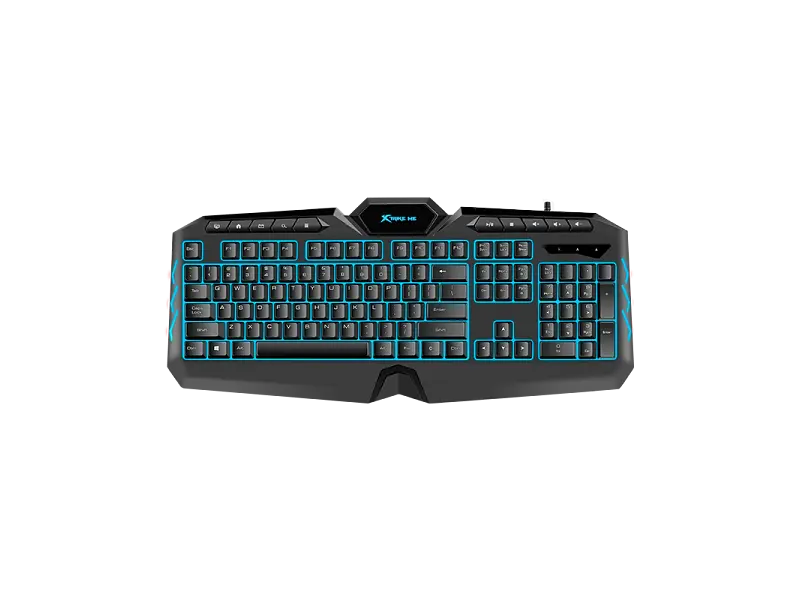 Клавіатура XTRIKE ME KB-509 USB RGB Black (6932391923559) - фото 2