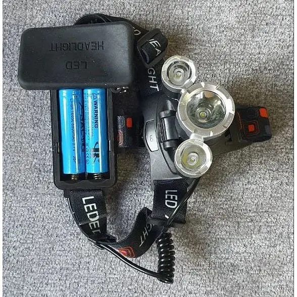 Налобный фонарь Bailong BL-3000-T6 LED аккумуляторный универсальный для рыбалки - фото 9
