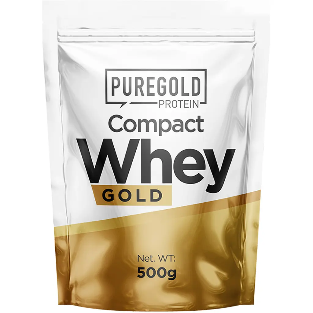 Компактний сироватковий протеїн Pure Gold Compact Whey Gold Малина з білим шоколадом 500 г