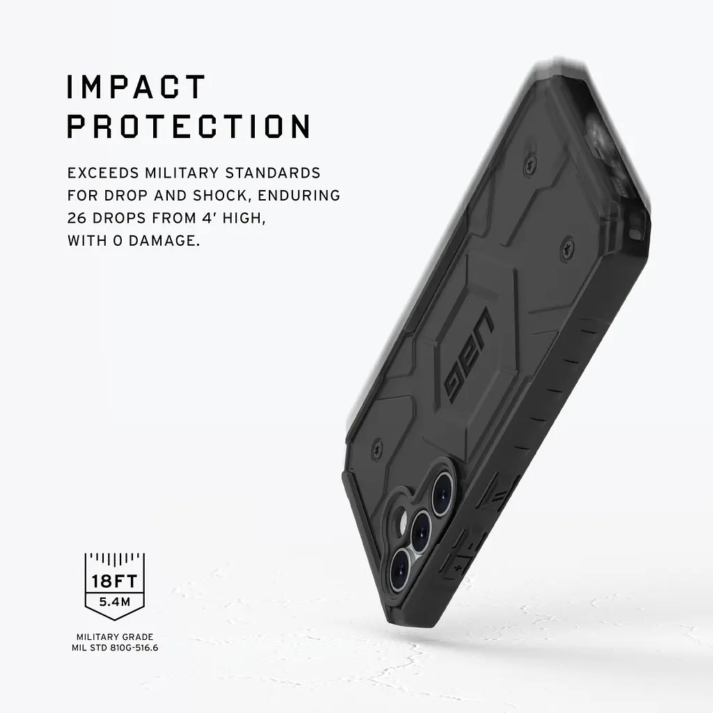 Оригінальний протиударний чохол UAG Pathfinder для Samsung Galaxy S23 FE (S711) Black 214410114040 - фото 4
