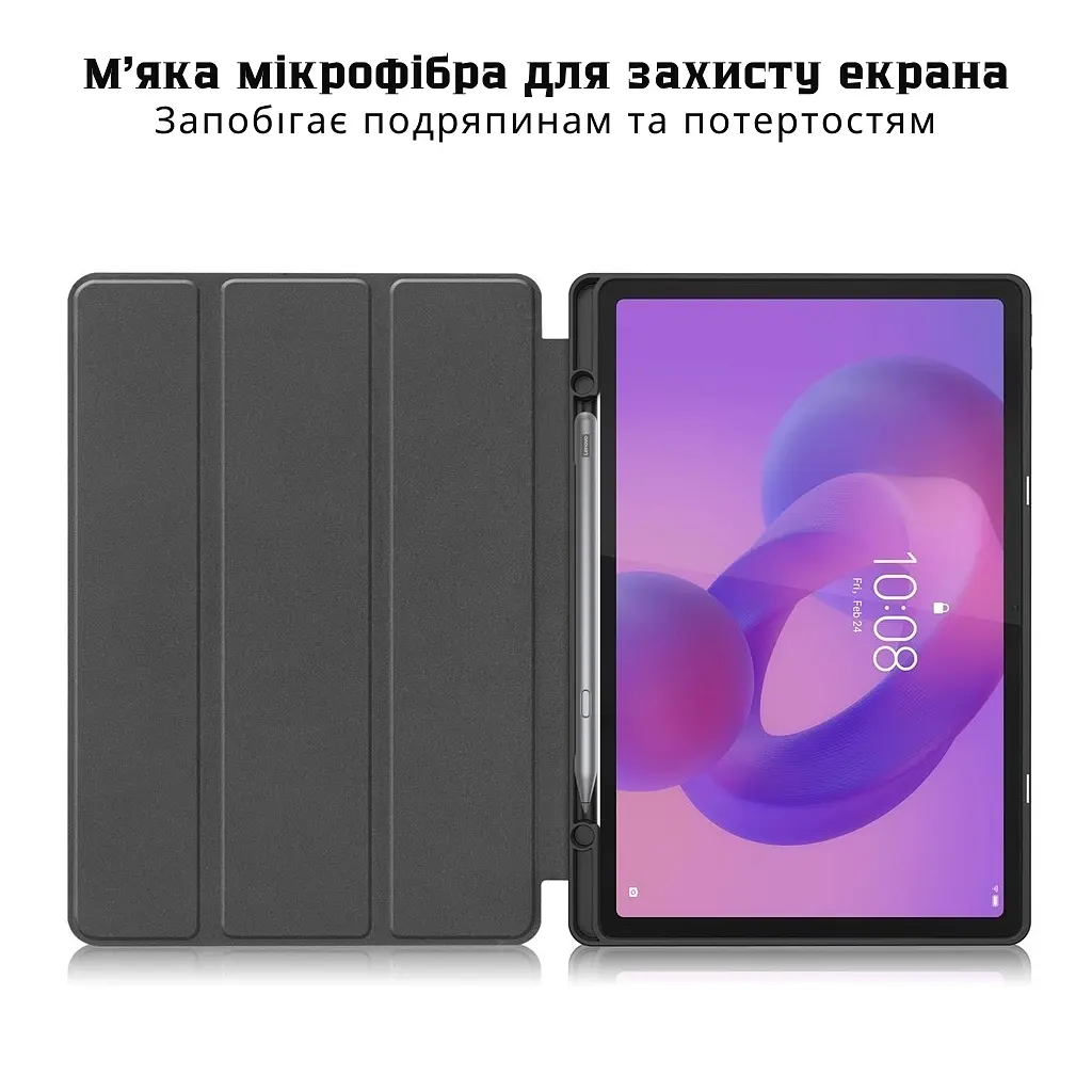 Чохол до планшета BeCover Flexible TPU Mate Lenovo Idea Tab / K11 (2nd Gen) TB336 / Xiaoxin Pad (2025) 11" Purple (715634) - фото 8