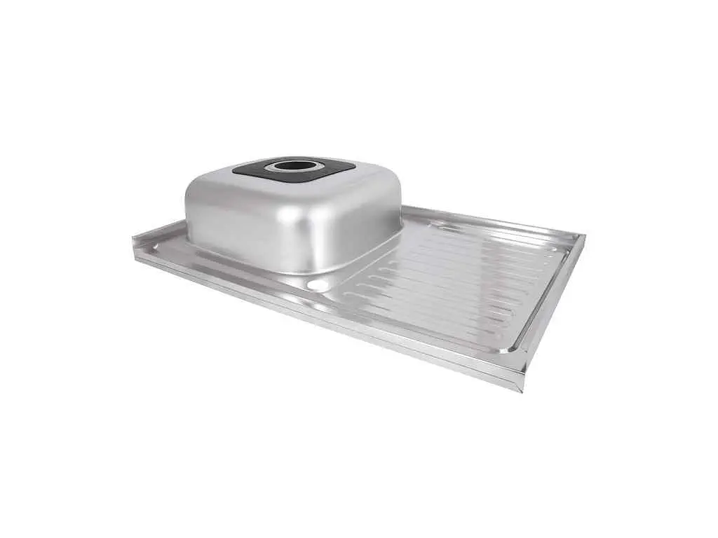 Мийка накладна Brinex 500х800х160мм 1 5080-L, Satin 0,6мм BRIN5080LSAT06 - фото 5