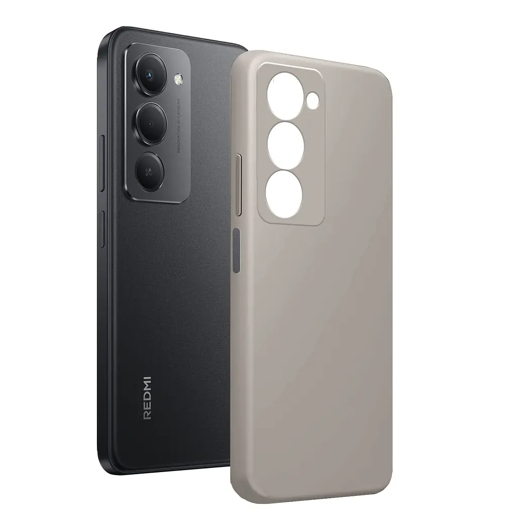 Чохол MAKE Xiaomi Redmi 15 Silicone Titan Grey - фото 4