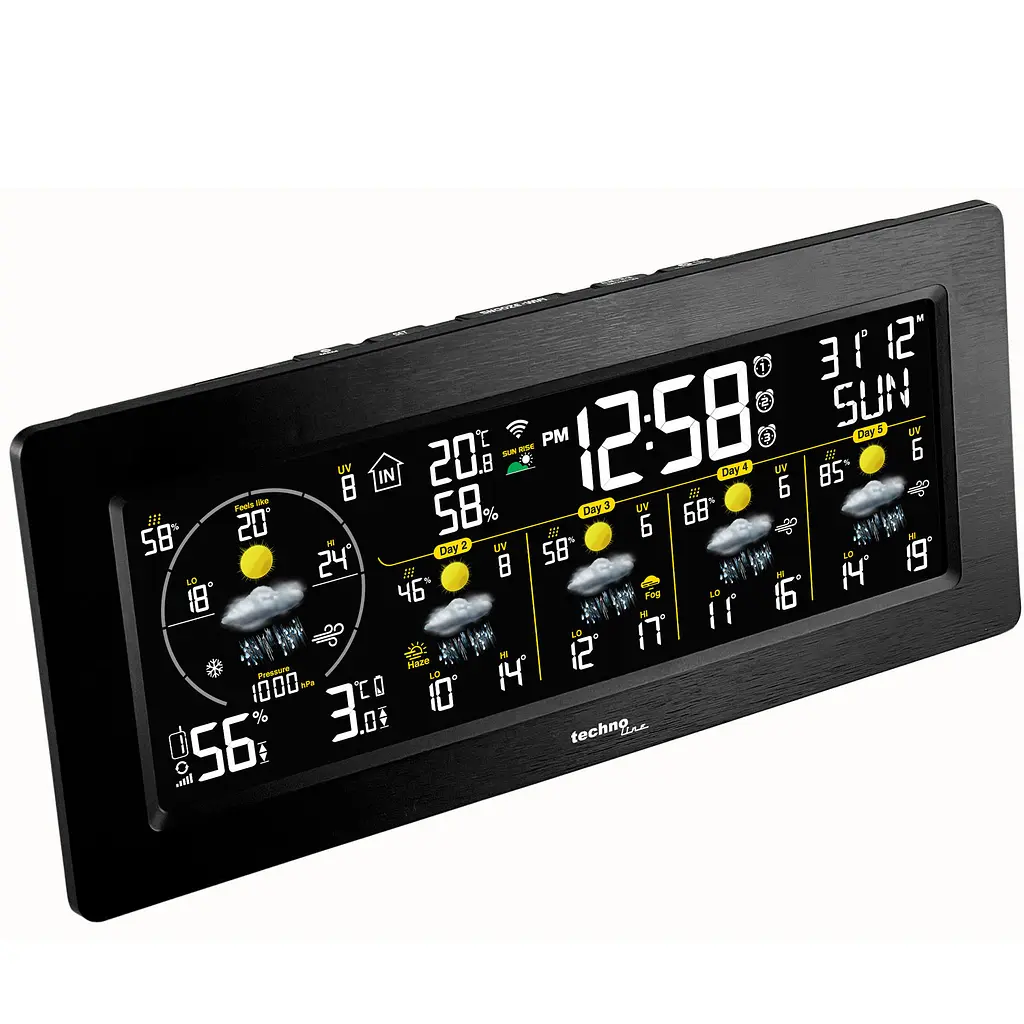 Метеостанція Technoline DirektWetter WD3050 Anthracite (WD3050), Темно-сірий - фото 2