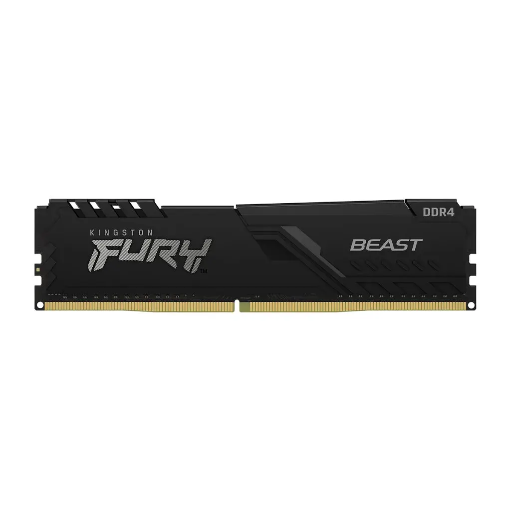 Модуль пам'яті для комп'ютера DDR4 16GB 3600 MHz Fury Beast Black Kingston Fury (ex.HyperX) (KF436C18BB/16) - фото 2