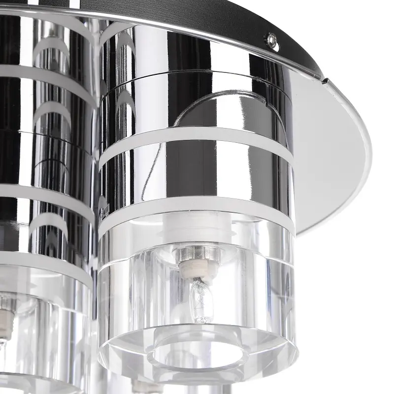 Люстра Brille галогенная с подсветкой LED G9 40W CH (BL-651S/5) - фото 3